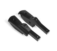 IPEVMLZ Motorcycle Accessories Rear Passenger Foot Peg Extensions For VESPA GTS250 GT60 GT GTS GTV 125 200 250 300 GTS300(BLACK,B)