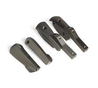 IPEVMLZ Motorcycle Accessories Rear Passenger Foot Peg Extensions For VESPA GTS250 GT60 GT GTS GTV 125 200 250 300 GTS300(Bronze,A)