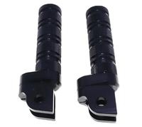 IPEVMLZ Motorcycle CNC Pedal Foot Pegs FootRest Footpegs For CB CBR 125R 250R 300R 400R 500R CB125R CB250 CB300 CB400 CBR250 CBR125(BLACK)