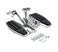 IPEVMLZ Motorcycle Driver Floorboard FootBoard Kit Pedal For Goldwing GL1800 F6B For Models 2001-2017 For Valkyrie 2014 2015(Chrome)