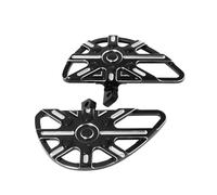 IPEVMLZ Motorcycle Driver Floorboard Male Mount Rea For Harley For Touring For Dyna For Softail For Electra For Glide For FLHT(BLACK,Item 1)