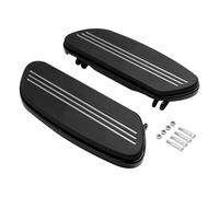 IPEVMLZ Motorcycle Driver Footboard Floorboard For Harley For Touring For StreetFor Glide For Electra For Road For Glide 1986-2024(BLACK)