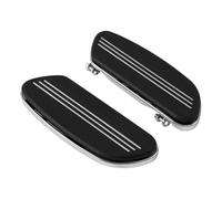 IPEVMLZ Motorcycle Driver Footboard Floorboard For Harley For Touring For StreetFor Glide For Electra For Road For Glide 1986-2024(Chrome)