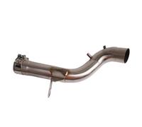 IPEVMLZ Motorcycle Exhaust Pipe Stainless Steel Middle Section Suitable For B&MW F750GS 850GS Middle Section Modification Accessories(Style B)