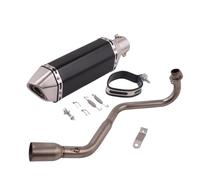 IPEVMLZ Motorcycle Exhaust System Escape Front Link Pipe With Muffler DB Killer For GROM MSX125 MSX-125 MSX 125 SF 2013-2020 2021(Style F)
