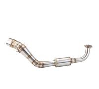 IPEVMLZ Motorcycle Exhaust System Intermediate Pipe Header Sliding Sleeve Is For Y&amaha Nvx 155 125 Nvx155 For Aerox155(Style 1)