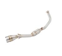 IPEVMLZ Motorcycle Exhaust Systems Slip On For Y&amaha For Nmax 125 155 For NMAX155 2021 2022 Modified Stainless Steel Front Link Pipe