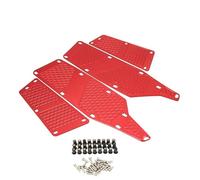 IPEVMLZ Motorcycle Floorboards Foot Pegs Pedal Front And Rear Footrest Footboard Step For KYMCO AK550 AK 550 2017-2020(RED)