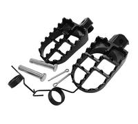 IPEVMLZ Motorcycle Foot Pegs Pedals Aluminum Footrest For Y&amaha PW50 PW80 BW80 TW200 WR200 250 500 XT225 XT250 XT350 Dirt Bike