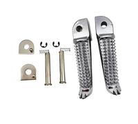 IPEVMLZ Motorcycle Foot Rest Rear Footrest Foot Pegs Pedal Bracket For Y&amaha YZF-R3 2015-2025 For MT03 MT 03 2020-2024(Silver)