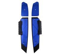 IPEVMLZ Motorcycle Footboard Footpads Accessories Scooter Footrest Mat For Forza300 For Forza350 2018 2019 2020 2021 2022 2023(Blue)