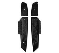 IPEVMLZ Motorcycle Footboard Footpads Accessories Scooter Footrest Mat For Forza300 For Forza350 2018 2019 2020 2021 2022 2023(BLACK)