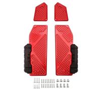 IPEVMLZ Motorcycle Footpads For ADV 350 ADV 350 adv350 2021-2024 Aluminum Alloy Pedal Modified Skid proof Footrest(Titanium)