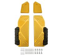 IPEVMLZ Motorcycle Footpads For ADV 350 ADV 350 adv350 2021-2024 Aluminum Alloy Pedal Modified Skid proof Footrest(Yellow)