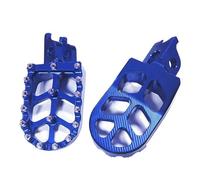 IPEVMLZ Motorcycle Footrest Footpegs Foot Pegs Pedal For CRF1000L CRF1100L For Africa For Twin CRF1100 CRF1000 CRF 1000 1100 L(Blue)