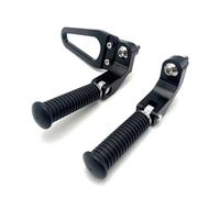 IPEVMLZ Motorcycle Footrest Rear Foot Peg Passenger Footpeg Mount Kit Fits For B&MW R18 100 Years R 18 Classic 2020 2021 2022 2023(B style)