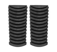 IPEVMLZ Motorcycle Footrests Footpegs Rubber Cover Passenger Foot Pegs For B&MW F800GS F850GS F750GS R1100RS R1100RT R1150RT R 1100 RT(Rubber)