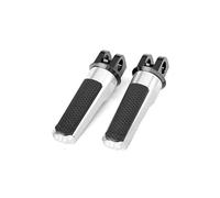 IPEVMLZ Motorcycle Front Foot Pegs Footrests For CB600F For Hornet CB650R CB1000R CBF600 CBF1000 CBR650F CBR600RR CBR650R CBR900RR(Silver)