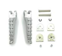 IPEVMLZ Motorcycle Front Rear Footrests Foot Pegs Pedals For Ducati For Monster 696 796 For Monster696 For Monster796 2009-2014(Rear)