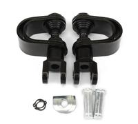 IPEVMLZ Motorcycle Highway Foot Pegs 1" 25mm 1.25" 32mm Engine Guard Crash Bars Footrest Clamp Mount(Foot pegs mount)