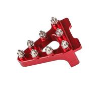 IPEVMLZ Motorcycle Parts CNC Aluminum Rear Brake Pedal For CRF50 XR50 SDG SSR For COOLSTER 70 90 107 110 125CC Dirt Bike(RED)