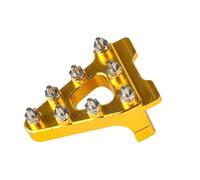 IPEVMLZ Motorcycle Parts CNC Aluminum Rear Brake Pedal For CRF50 XR50 SDG SSR For COOLSTER 70 90 107 110 125CC Dirt Bike(Gold)