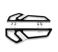 IPEVMLZ Motorcycle Passenger Floorboard Rear Footpegs For Harley For Touring For FLHR For Street For Electra For Glide FLTR For Softail FL Fat Boy(Electroplating)