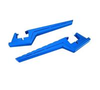IPEVMLZ Motorcycle Passenger Foot Peg Extender Footpegs CNC Motocross Dirt Bike Off-Road Accessories For VTB For VENTUS ONE Universal(Bule)