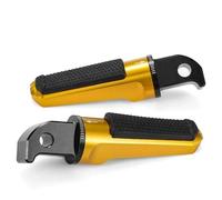 IPEVMLZ Motorcycle Rear Front Footpeg Footrests Foot Pegs For Y&amaha MT-07 MT07 MT-09 MT09 XSR700 XSR900 FZ6 XSR 700 900(Gold,Rear)