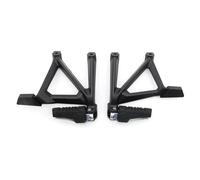 IPEVMLZ Motorcycle Rear Passenger Footpegs Kit Foot Rest Bracket For B&MW R1250GS R1200GS R1250 GS 1200GS LC For Adventure 2013-2024(BLACK)
