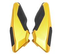 IPEVMLZ Motorcycle Rear Passenger Footrest Footpegs Rest Pegs Pedals Step For PCX125 PCX160 PCX 125 160 2018-2021(Gold)