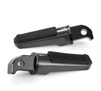 IPEVMLZ Motorcycle Rider Foot Pegs Front Rear Pedal Footrest For Y&amaha MT-07 MT-09 MT07 MT09 XSR700 XSR900 FZ6 XJ6(BLACK,Rear)