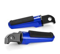 IPEVMLZ Motorcycle Rider Foot Pegs Front Rear Pedal Footrest For Y&amaha MT-07 MT-09 MT07 MT09 XSR700 XSR900 FZ6 XJ6(Blue,Rear)