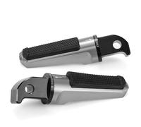 IPEVMLZ Motorcycle Rider Foot Pegs Front Rear Pedal Footrest For Y&amaha MT-07 MT-09 MT07 MT09 XSR700 XSR900 FZ6 XJ6(GRAY,Rear)