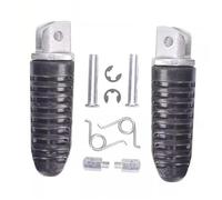 IPEVMLZ Mototcycle Aluminum Front Rear Footrests Foot Pegs For Suzuki For V-Strom DL 650 1000 GSX 1250 1300 GSR 600 i For B-King 2002-2008(Front)