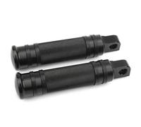 IPEVMLZ Pegs 25MM 32MM Crash Bar O-Ring Clamps Mount Footrests Highway Footpegs For Harley For Touring For Dyna For Softail(BLACK,Foot Rest)