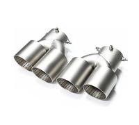 IPEVMLZ Quad Carbon Fiber Exhaust Tip For B&MW G20 G21 M340i M240i G42 M440i Performance Exhaust Muffler Tip Tailpipe For Exhaust System(Silver A)