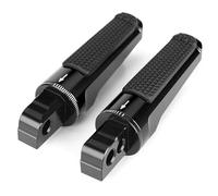 IPEVMLZ Rear Foot Pegs Passenger Pedal Footrest For SUZUKI GSR600 GSR750 GSXR600 GSXR750 GSXR1000 GSR GSXR 600 750 1000(BLACK)