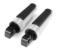 IPEVMLZ Rear Foot Pegs Passenger Pedal Footrest For SUZUKI GSR600 GSR750 GSXR600 GSXR750 GSXR1000 GSR GSXR 600 750 1000(Silver)