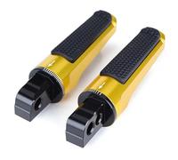 IPEVMLZ Rear Foot Pegs Passenger Pedal Footrest For SUZUKI GSR600 GSR750 GSXR600 GSXR750 GSXR1000 GSR GSXR 600 750 1000(Gold)