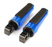 IPEVMLZ Rear Foot Pegs Passenger Pedal Footrest For SUZUKI GSR600 GSR750 GSXR600 GSXR750 GSXR1000 GSR GSXR 600 750 1000(Blue)
