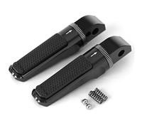 IPEVMLZ Rear Passenger Foot Pegs Pedals Footrest For Triumph For Daytona 675 2009-2017 675R For Bonneville T100 120 For Scrsmbler 1200XC(BLACK)