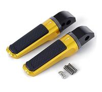 IPEVMLZ Rear Passenger Foot Pegs Pedals Footrest For Triumph For Daytona 675 2009-2017 675R For Bonneville T100 120 For Scrsmbler 1200XC(Gold)