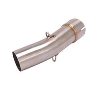 IPEVMLZ Slip On For Suzuki GSX-S1000 1000 GT 2022 2023 2024 Motorcycle Systems Exhaust Escape Muffler Stainless Steel 51MM Middle Link Pipe