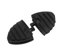 IPEVMLZ Universal Motorcycle Foot pegs For Harley For Iron XL 883 1200 For Dyna 10mm Male Footrest Pedal Front Rear Foot Peg Rest Modification(BLACK)