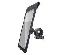 IPEVMLZ Universal Waterproof Bag Motorcycle Bicycle Phone Holder Motorbike Scooter Rearview Mirror Cellphone Mount Touch Screen(Handlebar)