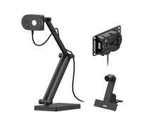 Ipevo MP-8M Multi-Purpose 4K USB 1080P Webcam, Microphone with AI Noise Reduction, Flexible mounting Options, for Video Calls, Gaming, Streaming, Conferencing, Hybrid Work, Streaming, Vlogging