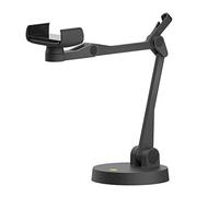 Ipevo Uplift Multi-Angle Arm for Smartphones, Multi-Jointed Phone Holder for Visual Communication and Presentations, Small Footprint Smartphone Stand for Remote Work and Distance Learning.
