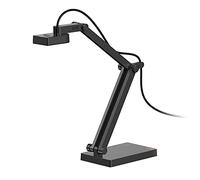 Ipevo V4K PRO ULTRA HD USB Visualiser with AI-Enhanced microphone, for Classroom visualisation, Online Teaching, Learning Work from Home, Streaming, with Noise Reduction