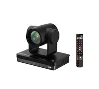 IPEVO VC-Z4K UHD 4K PTZ Camera: 1/2.8" HD CMOS, 12X Optical Zoom, AI AutoTracking, HDMI/USB-C, LAN, PoE. Ideal for Education, Video Conferencing, Church, Live Streaming on YouTube, OBS, Zoom - Black